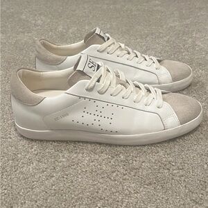 Sam Edelman White and Cream Sneakers